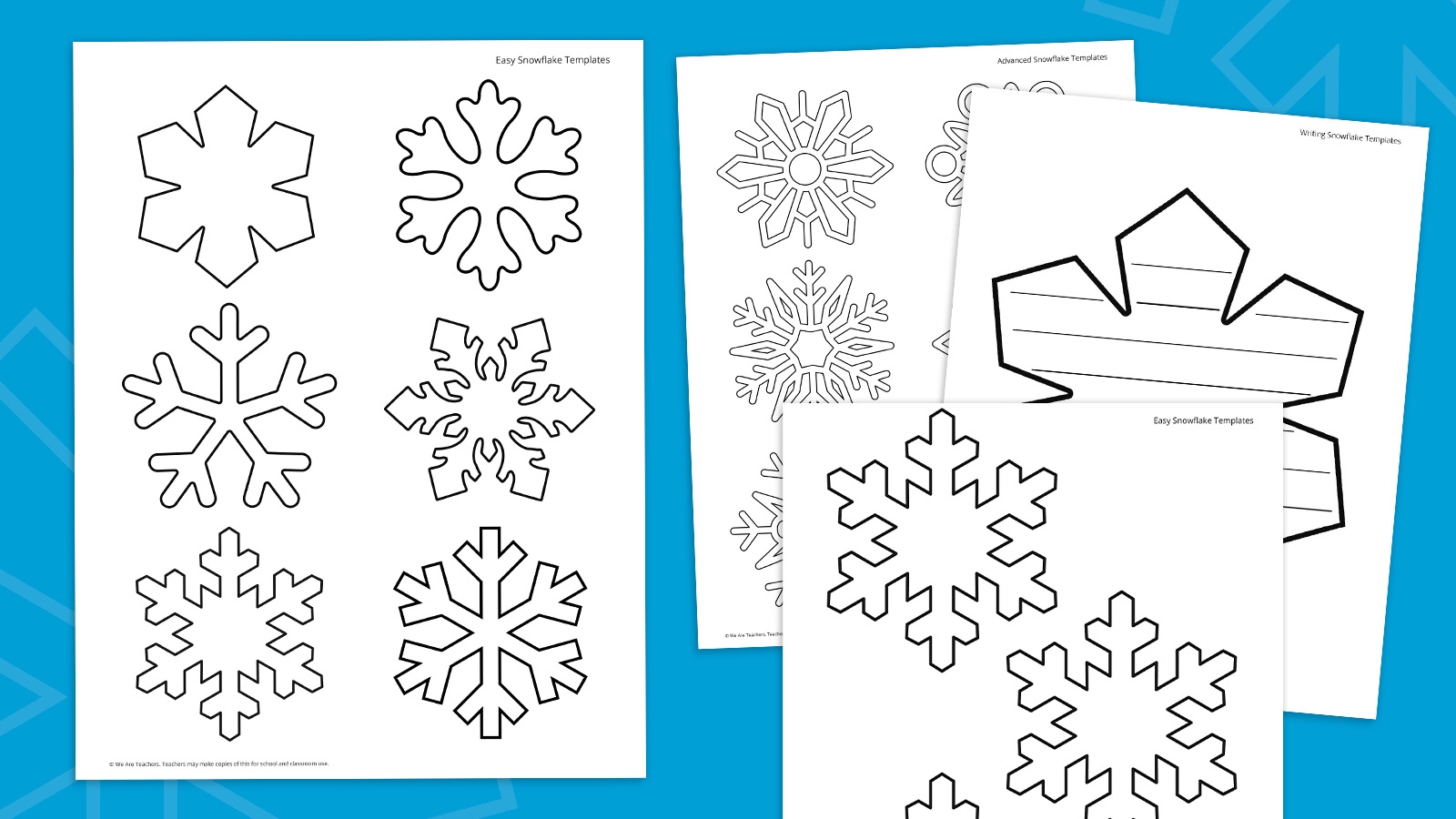 Snowflake Templates Printable Free