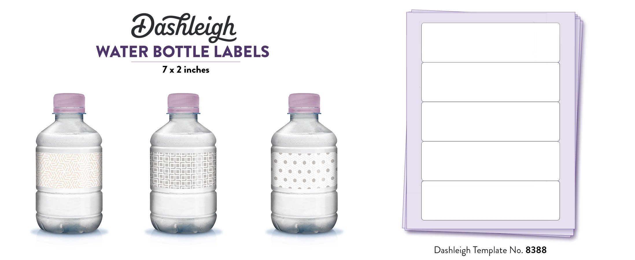 Water Bottle Template Free Printable