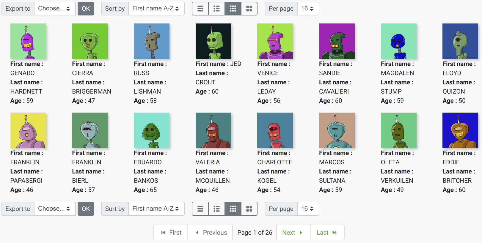 GitHub Elapouya django listing Listing Table With Toolbars 