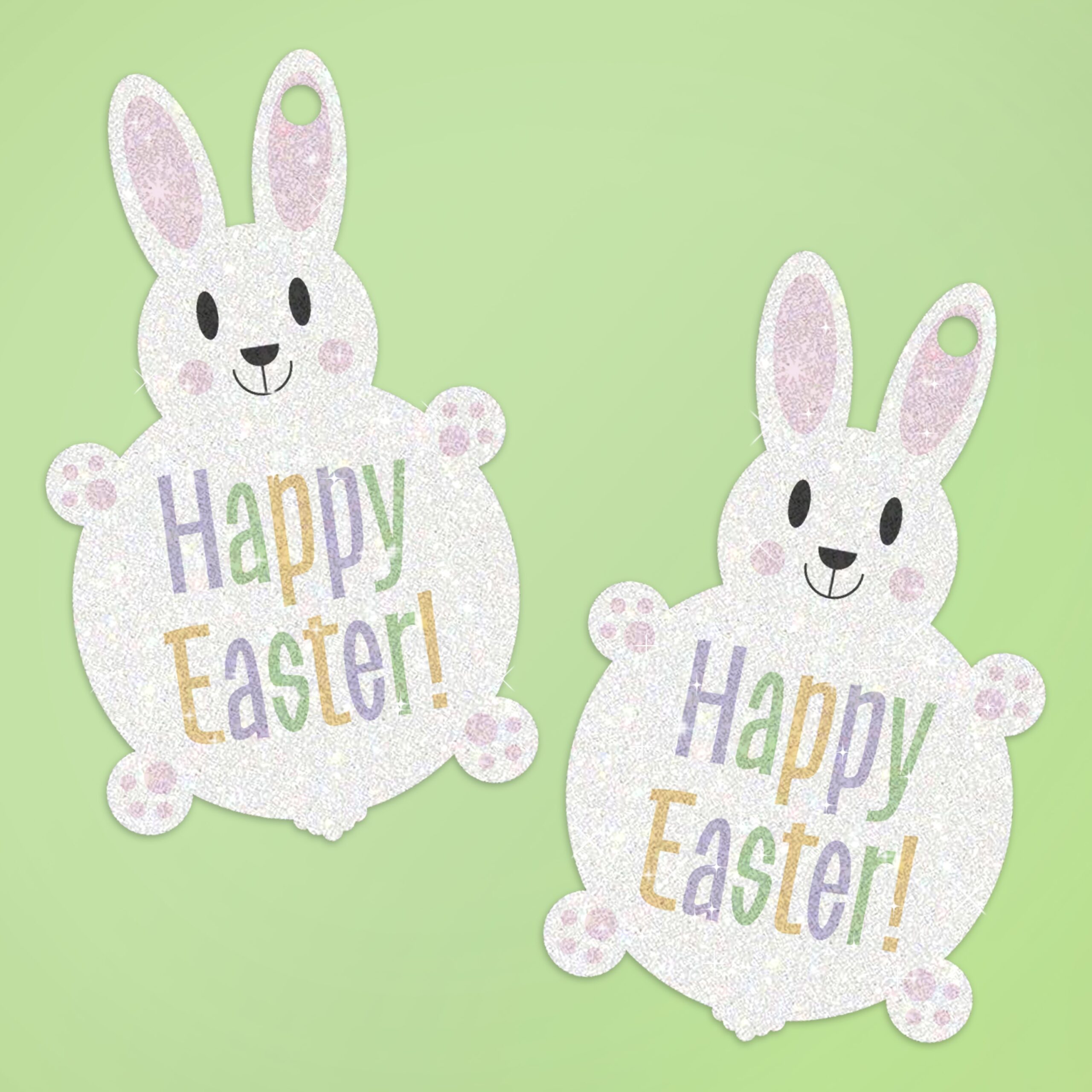 Easter Bunny Free Printable Template