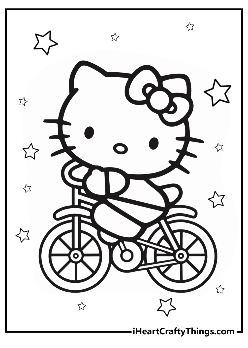 Hello Kitty Coloring Sheets Free Printable