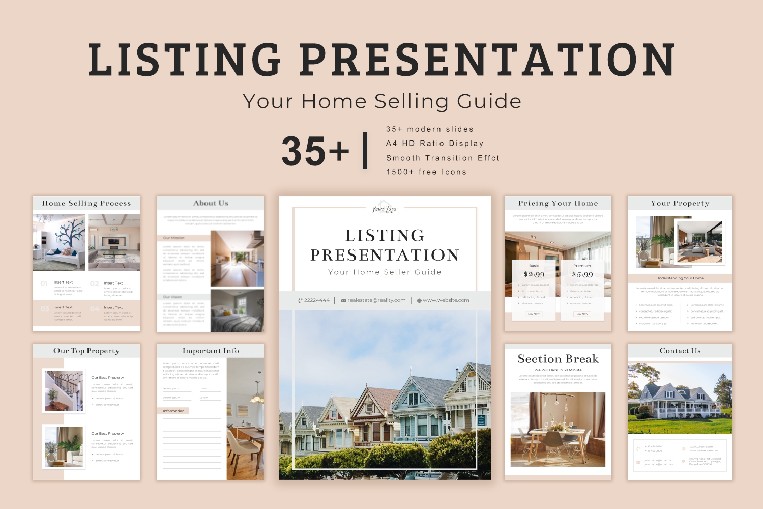 Listing Presentation Templates
