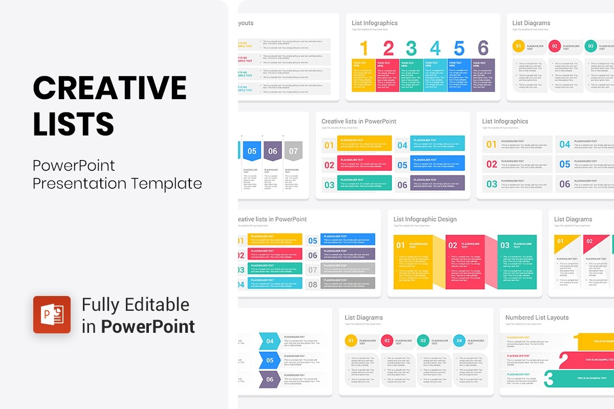 List Presentation Template
