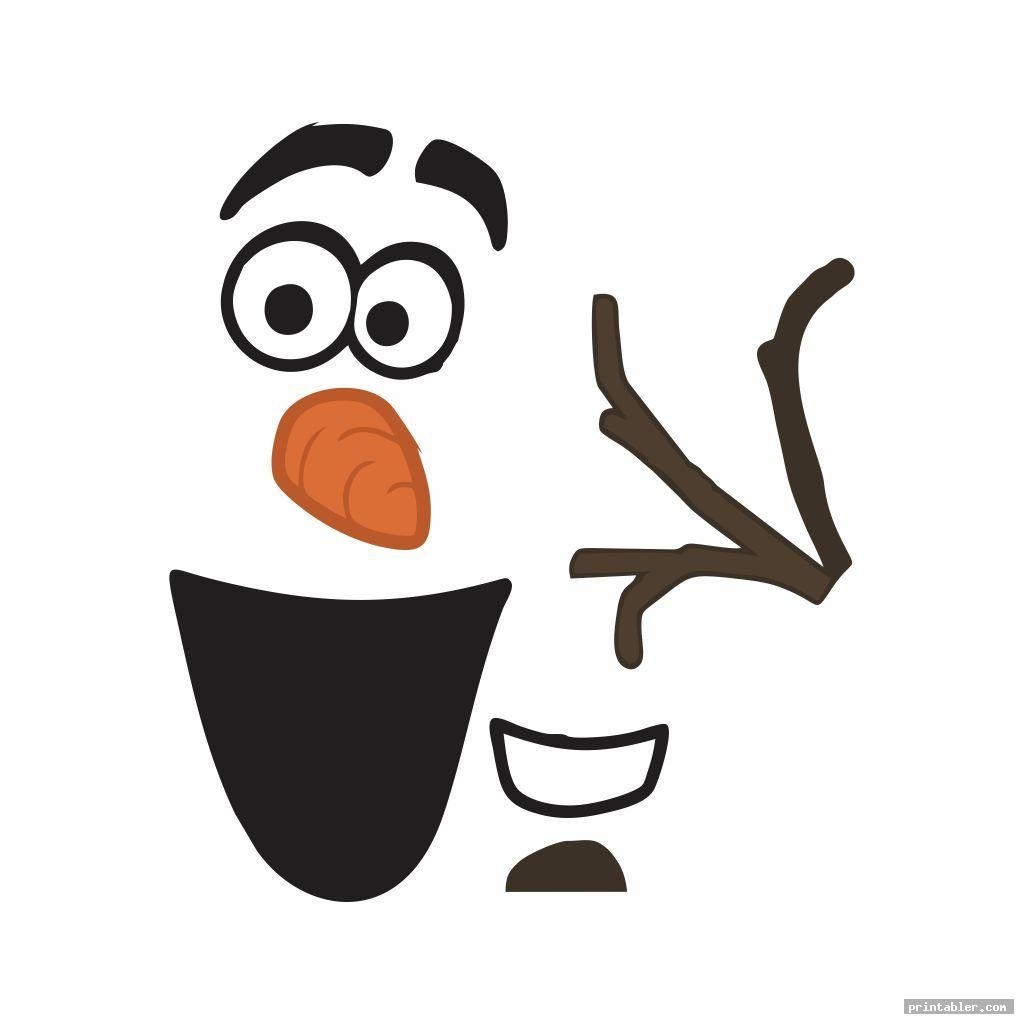 Olaf Craft Worksheets Library