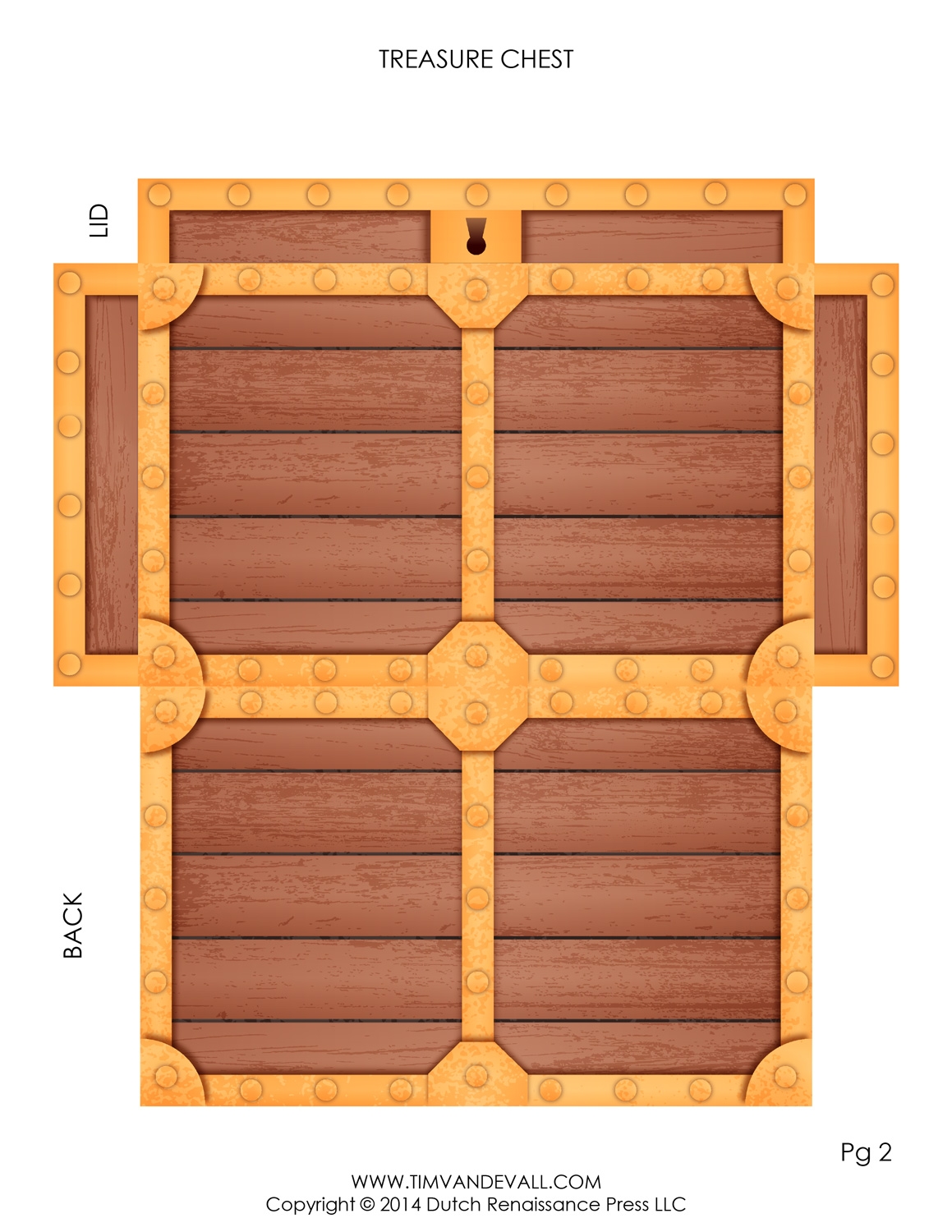 Treasure Chest Template Free Printable
