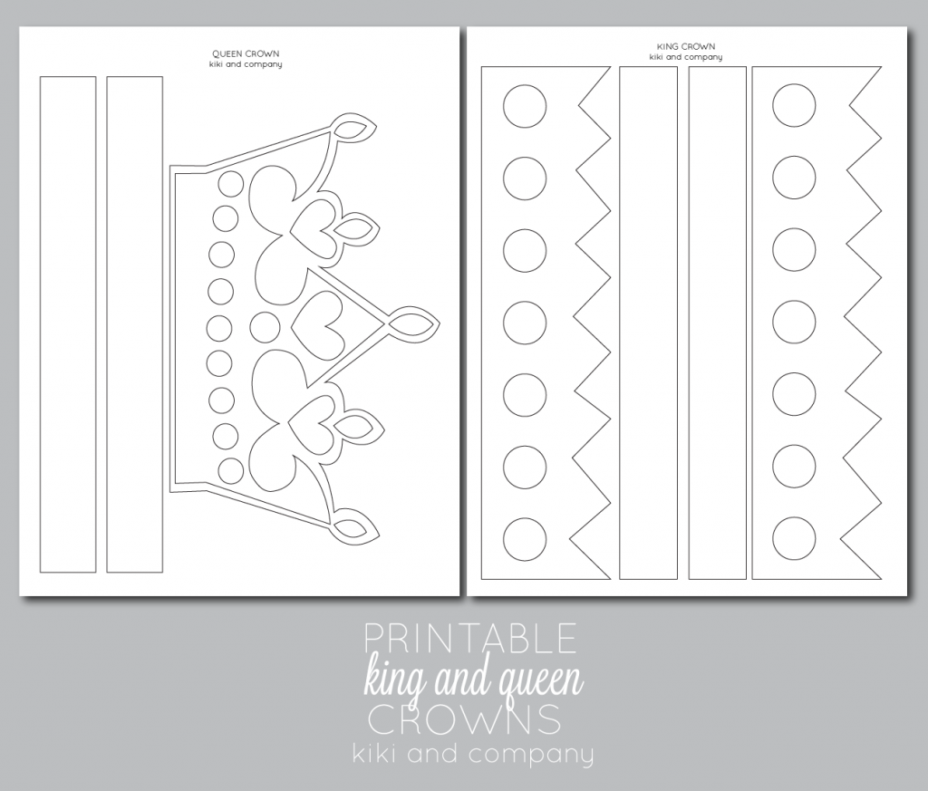 Free Printable Crown Template For King
