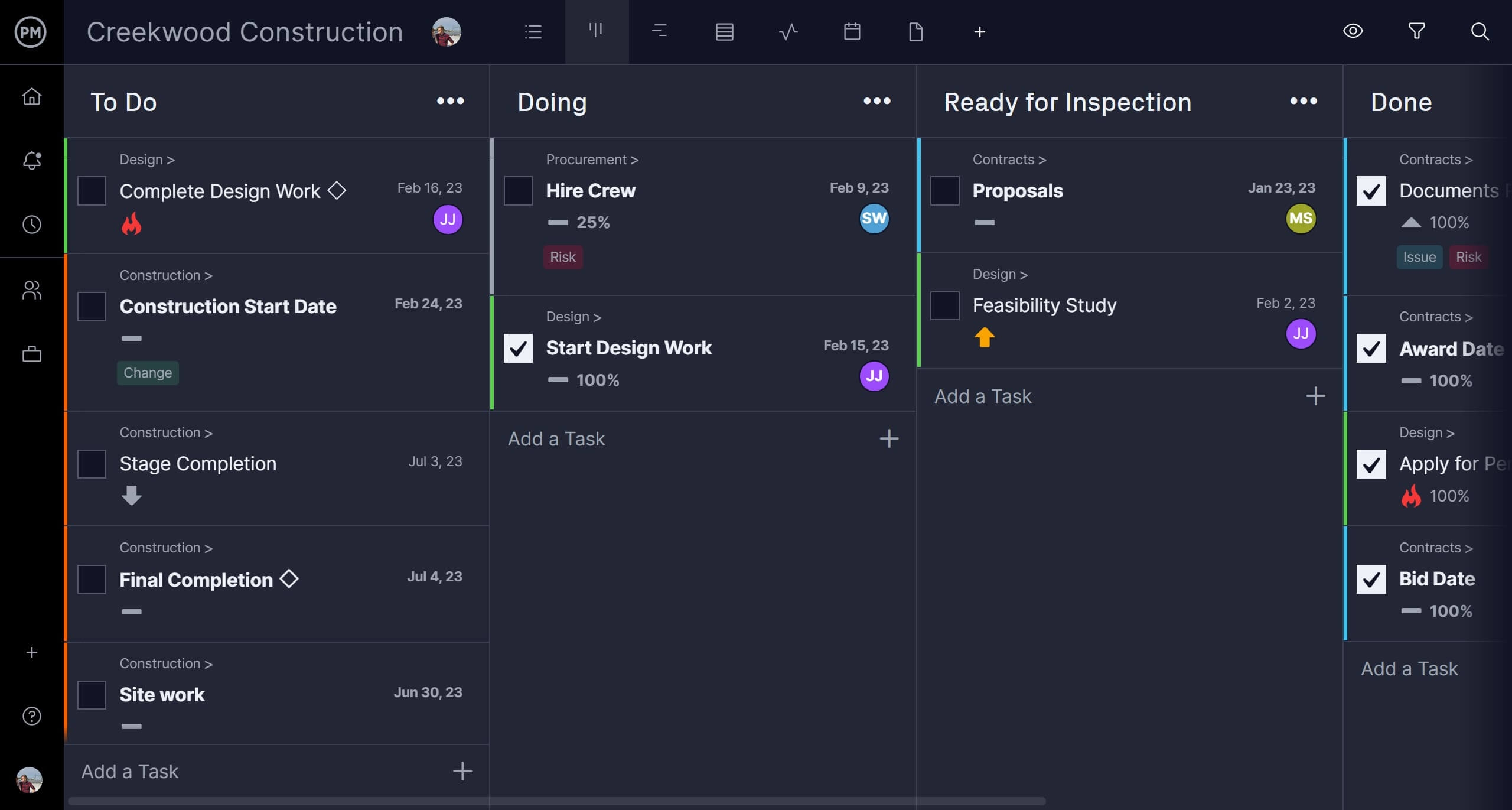 Procore Punch List Template