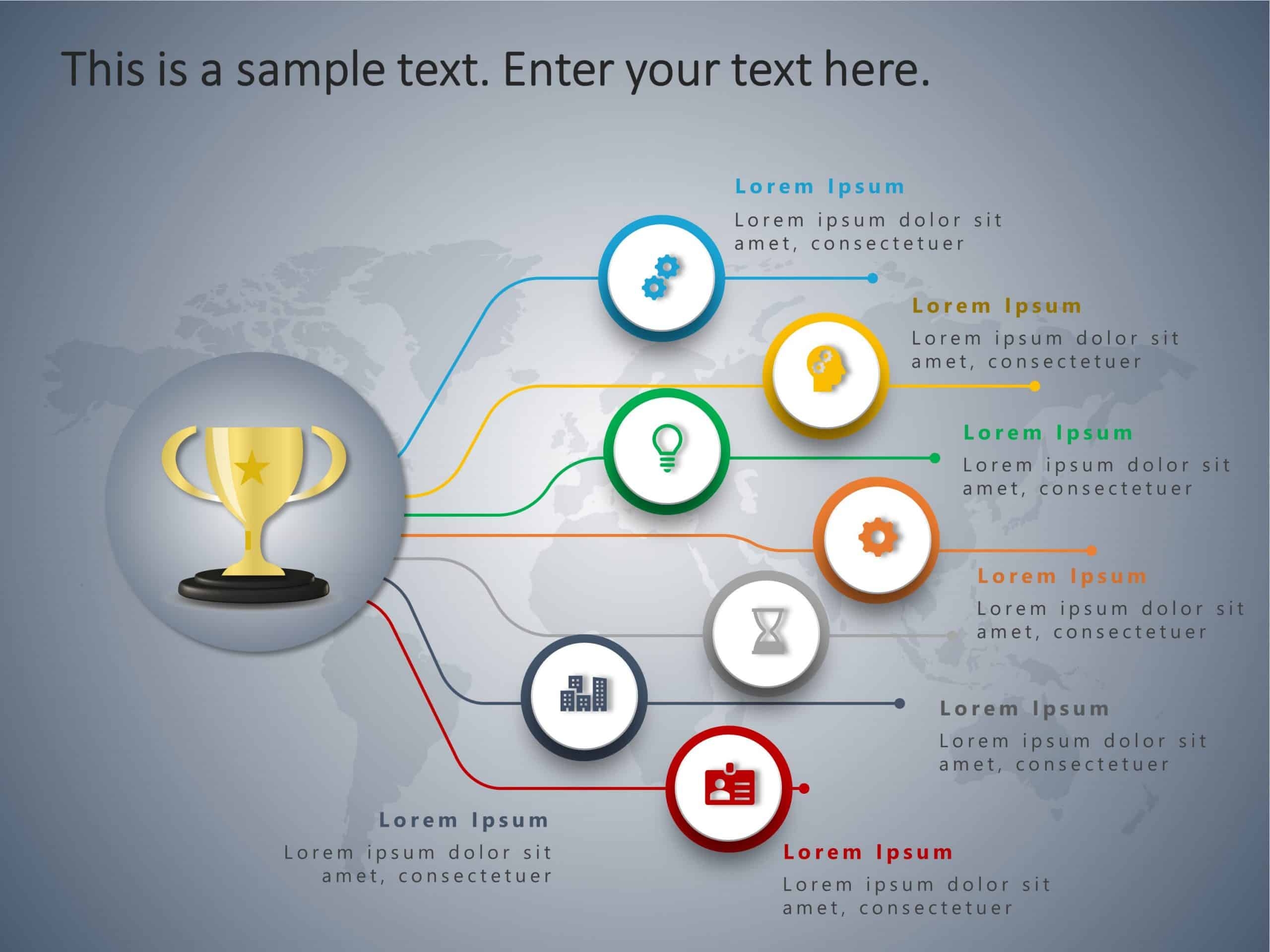 Rewards And Accomplishments PowerPoint Template