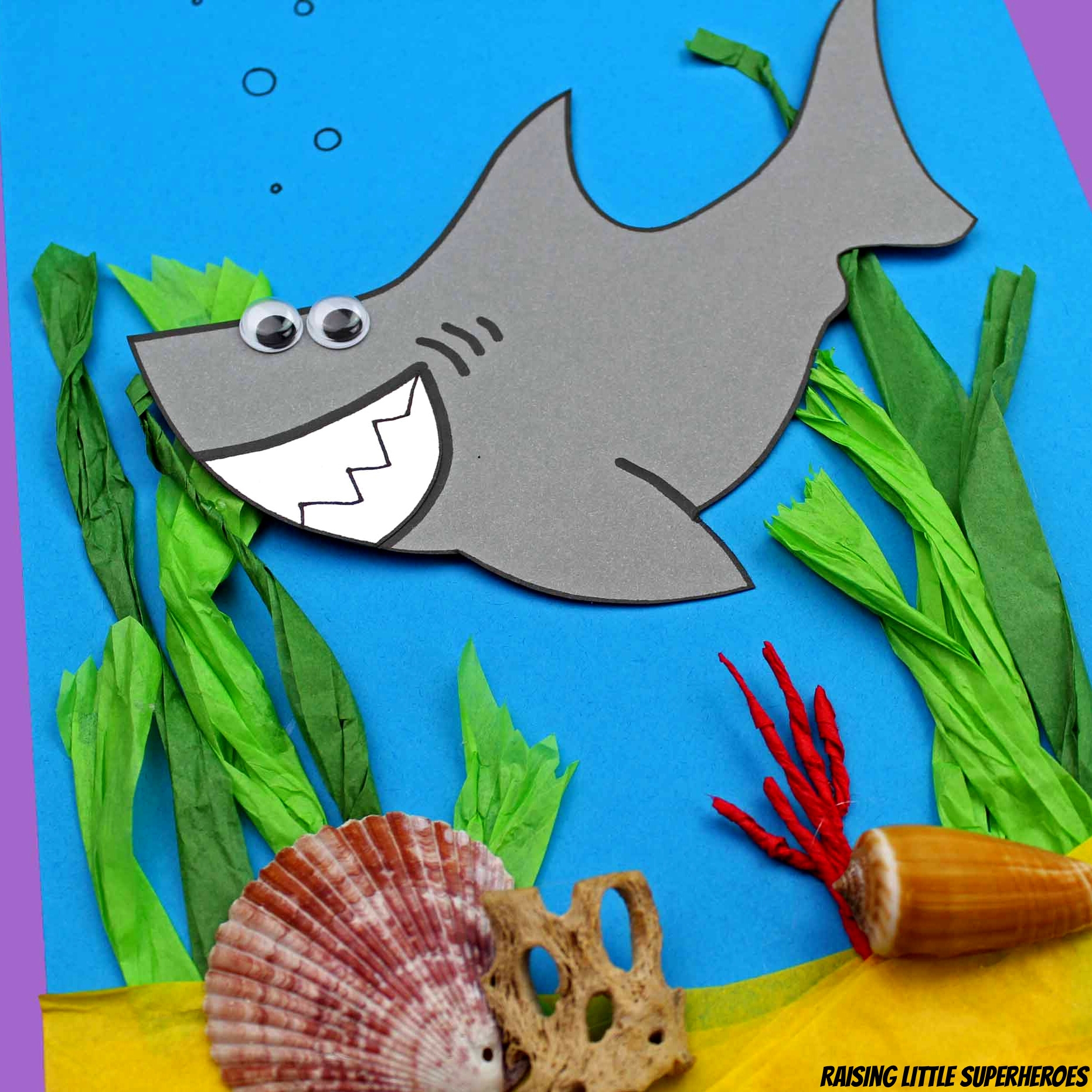 Free Printable Shark Template