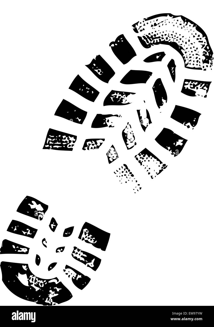 Shoe Print Black And White Stock Photos U0026 Images Alamy