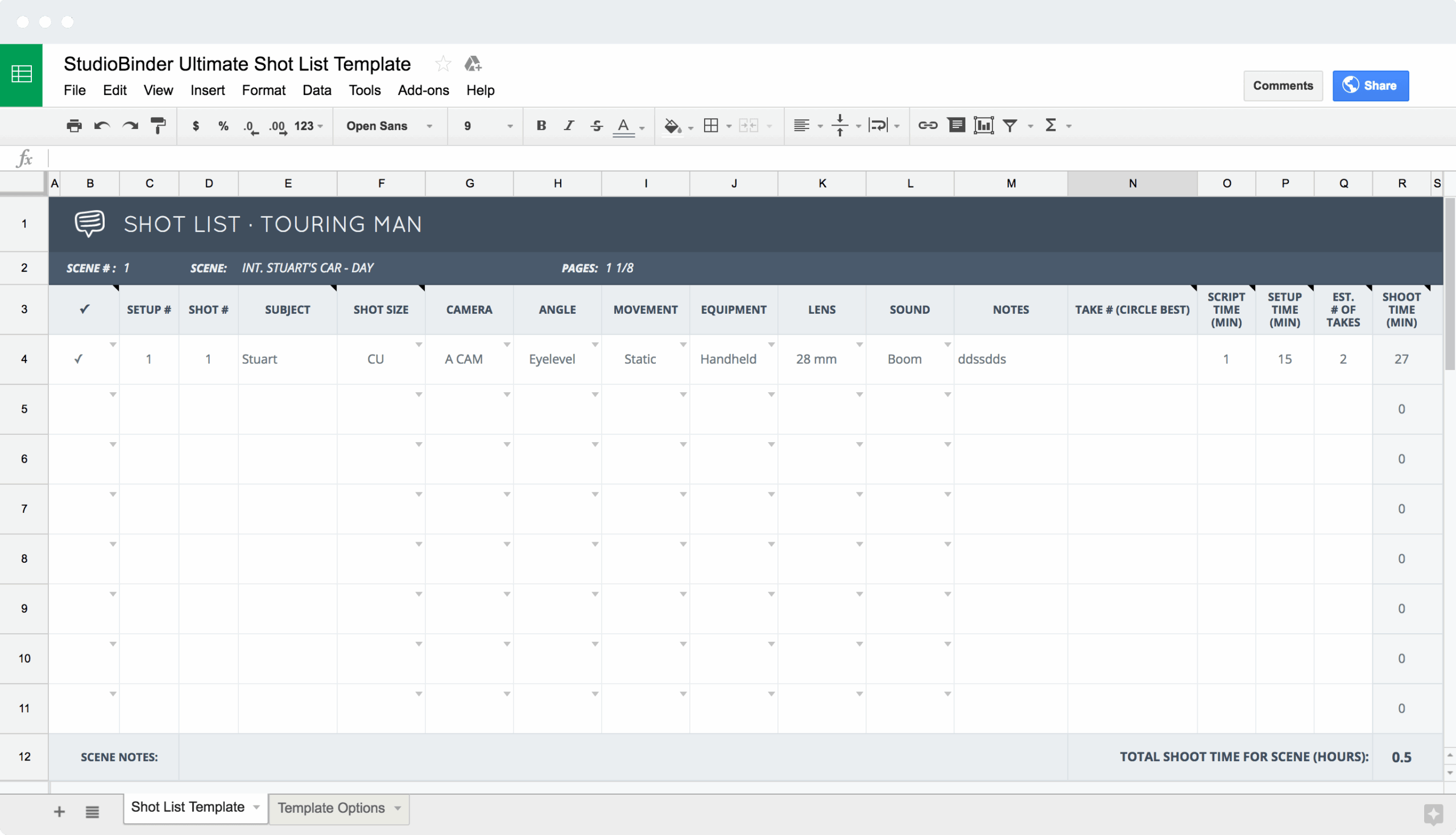 Shot List Template Free Download And Ultimate Guide 2024 