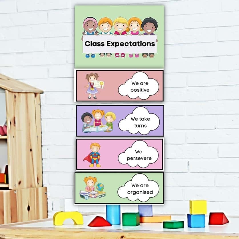 Free Printable Classroom Rules Worksheets