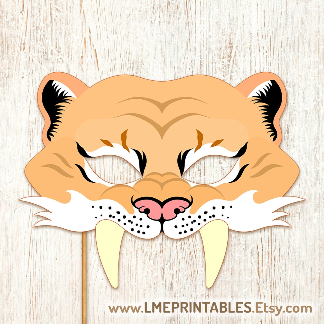 Tooth Mask Printable Template Free