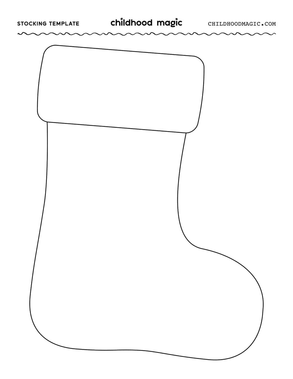Free Printable Stocking Patterns For Christmas