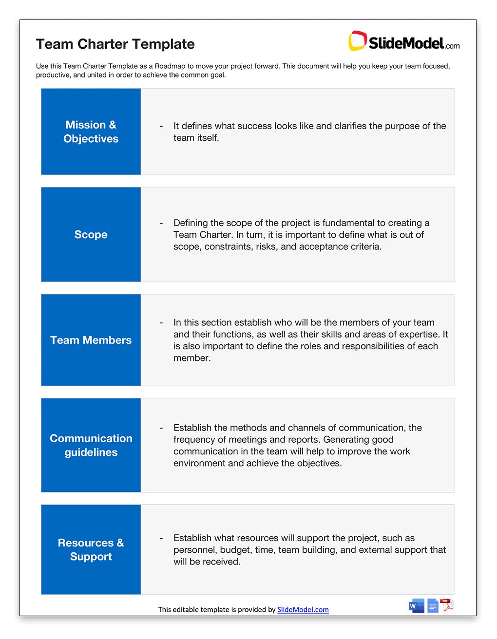 Group Charter Template