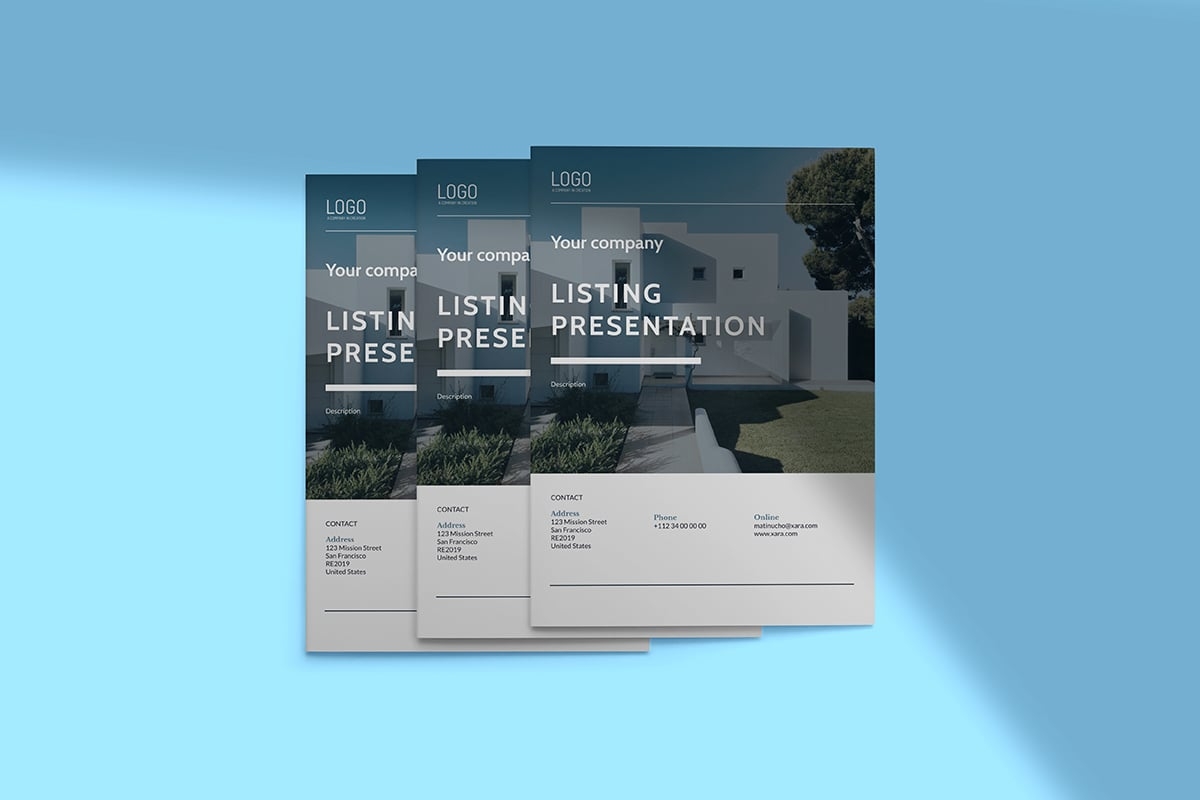 Free Pre Listing Package Template