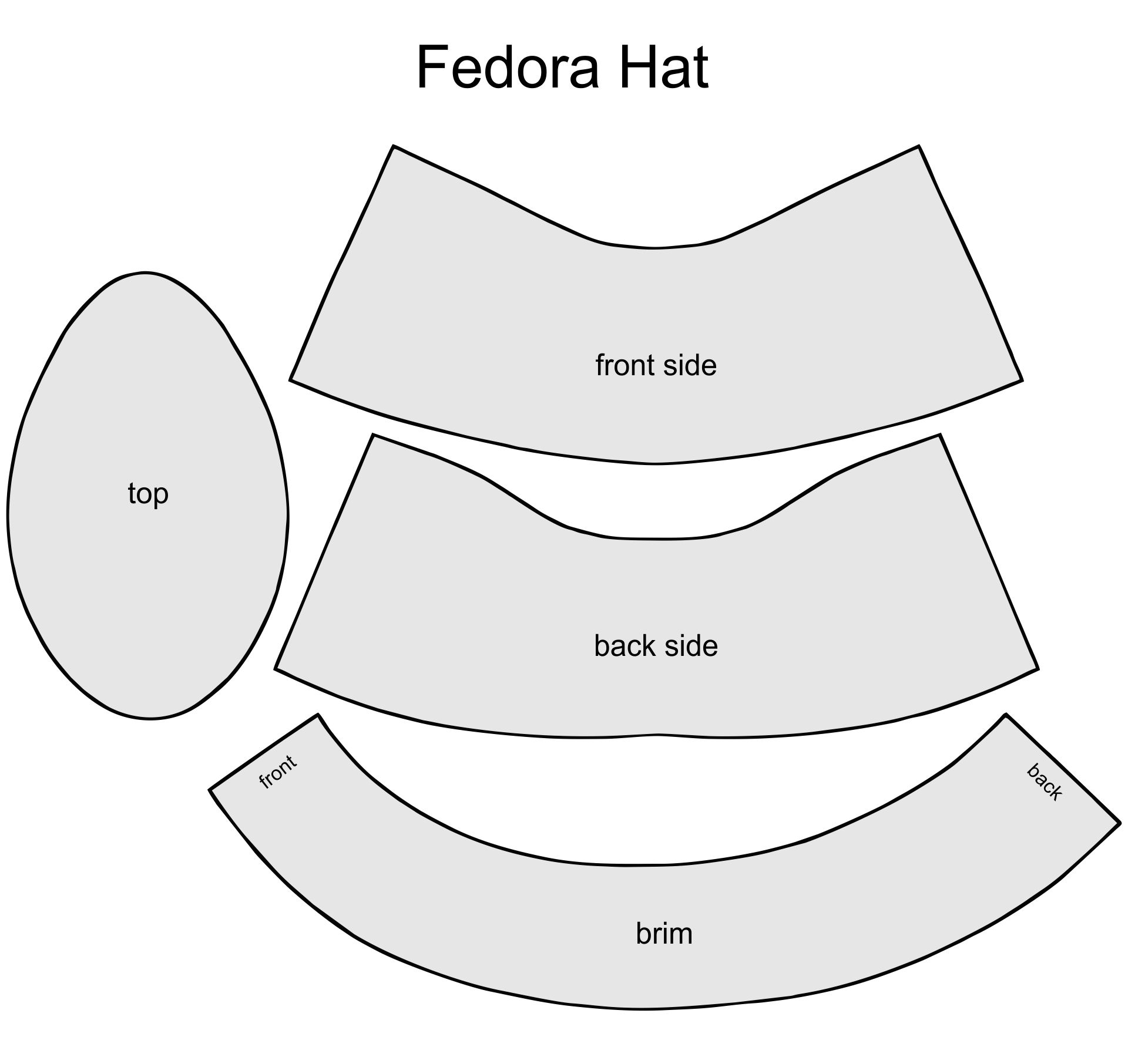 Top Hat Template Printable Free