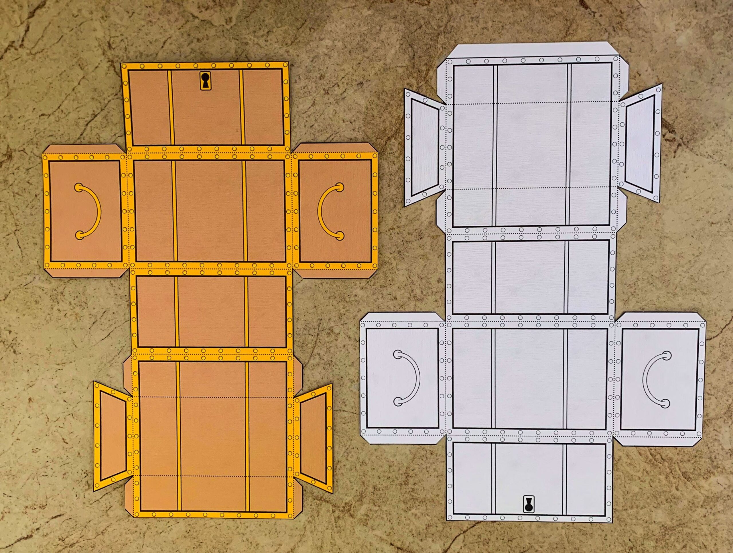 Treasure Chest Template Free Printable