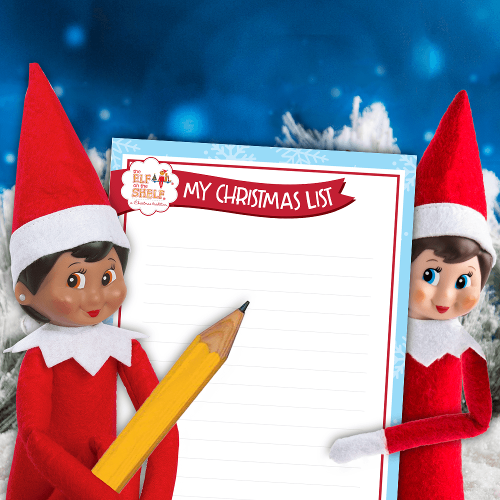 Santa Xmas List Template