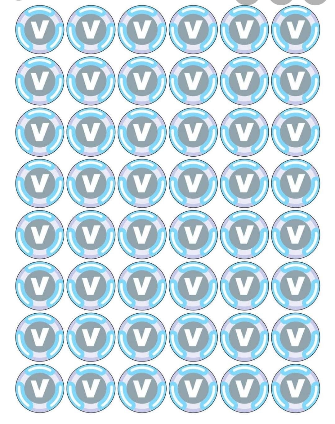 V Theme Kids Birthday Party Printables