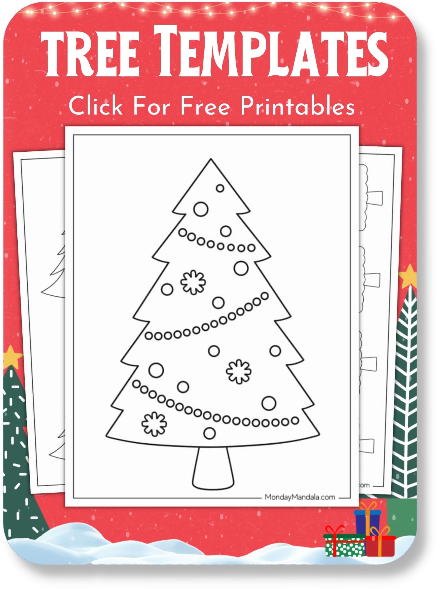 Template Free Christmas Activity Printables