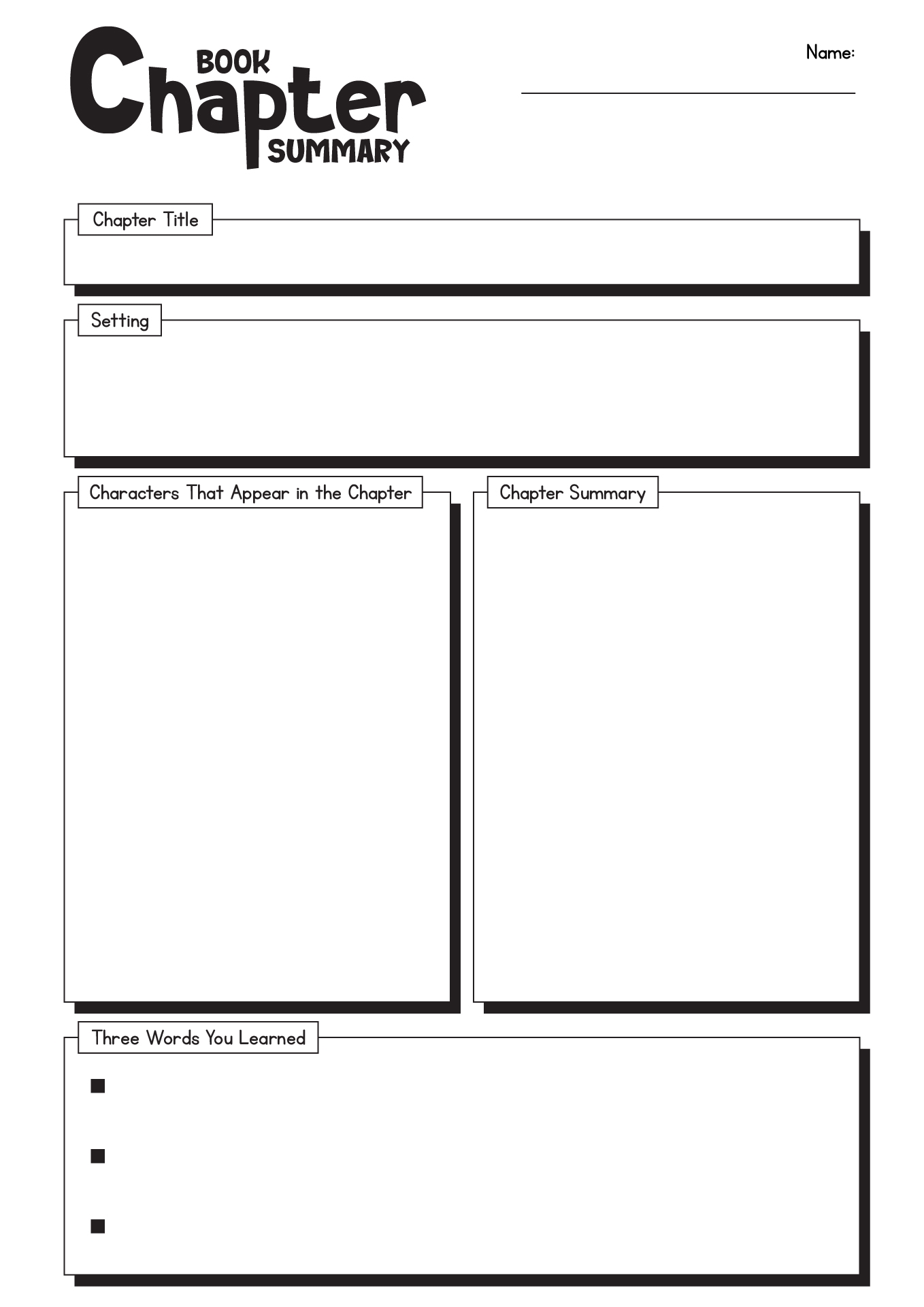 14 Chapter Reading Summary Worksheets Free PDF At Worksheeto