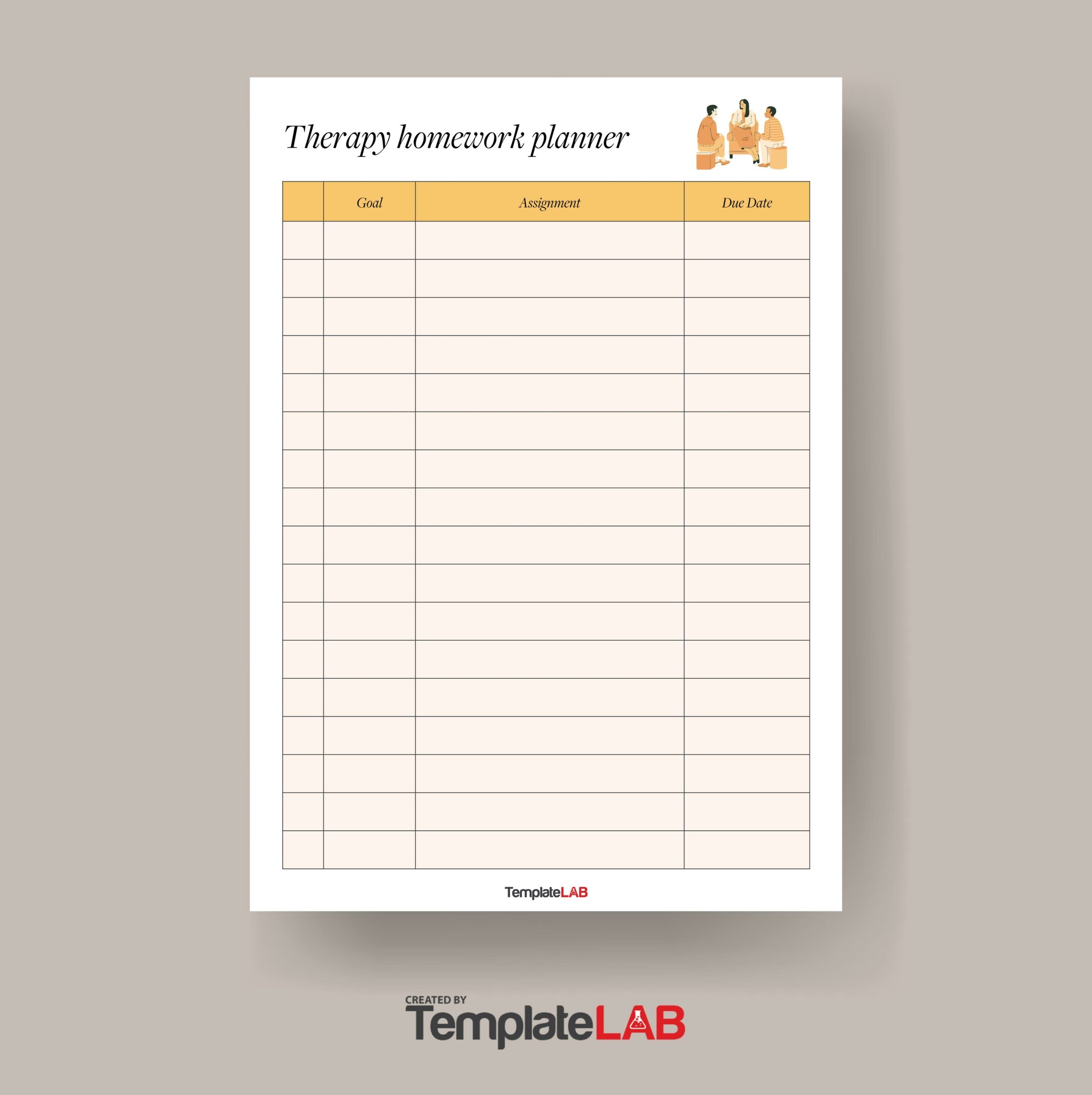 Free Printable Homework Templates