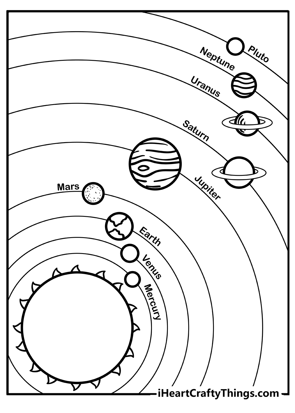 Free Printable Coloring Pages Solar System
