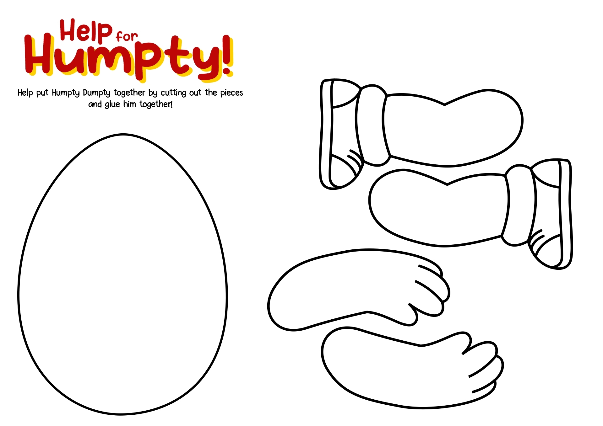17 Worksheets Humpty Dumpty Preschool Crafts Free PDF At Worksheeto