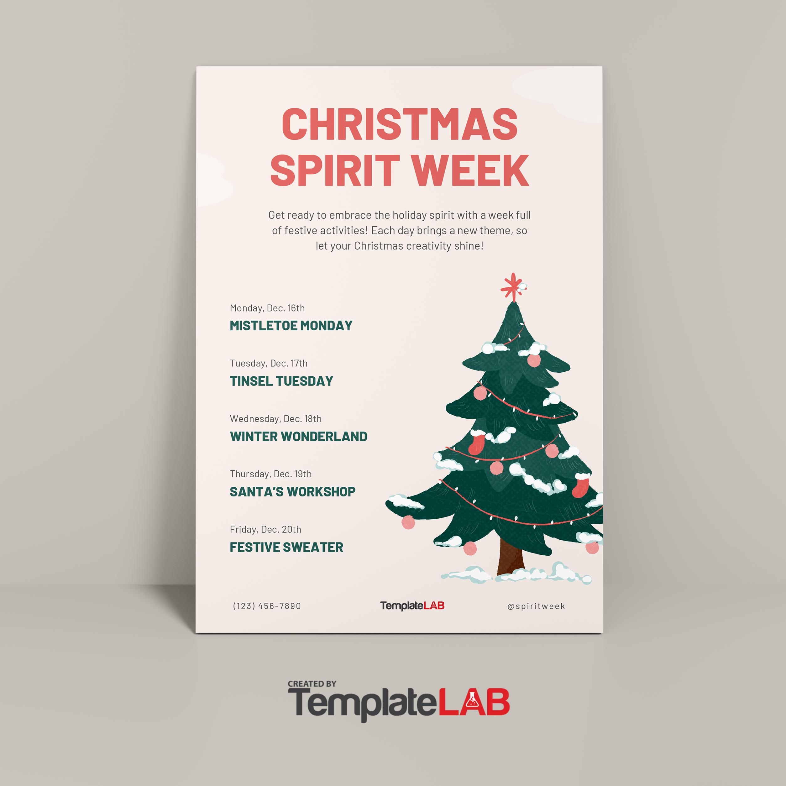 18 Free Christmas Flyer Templates Word PDF PSD 