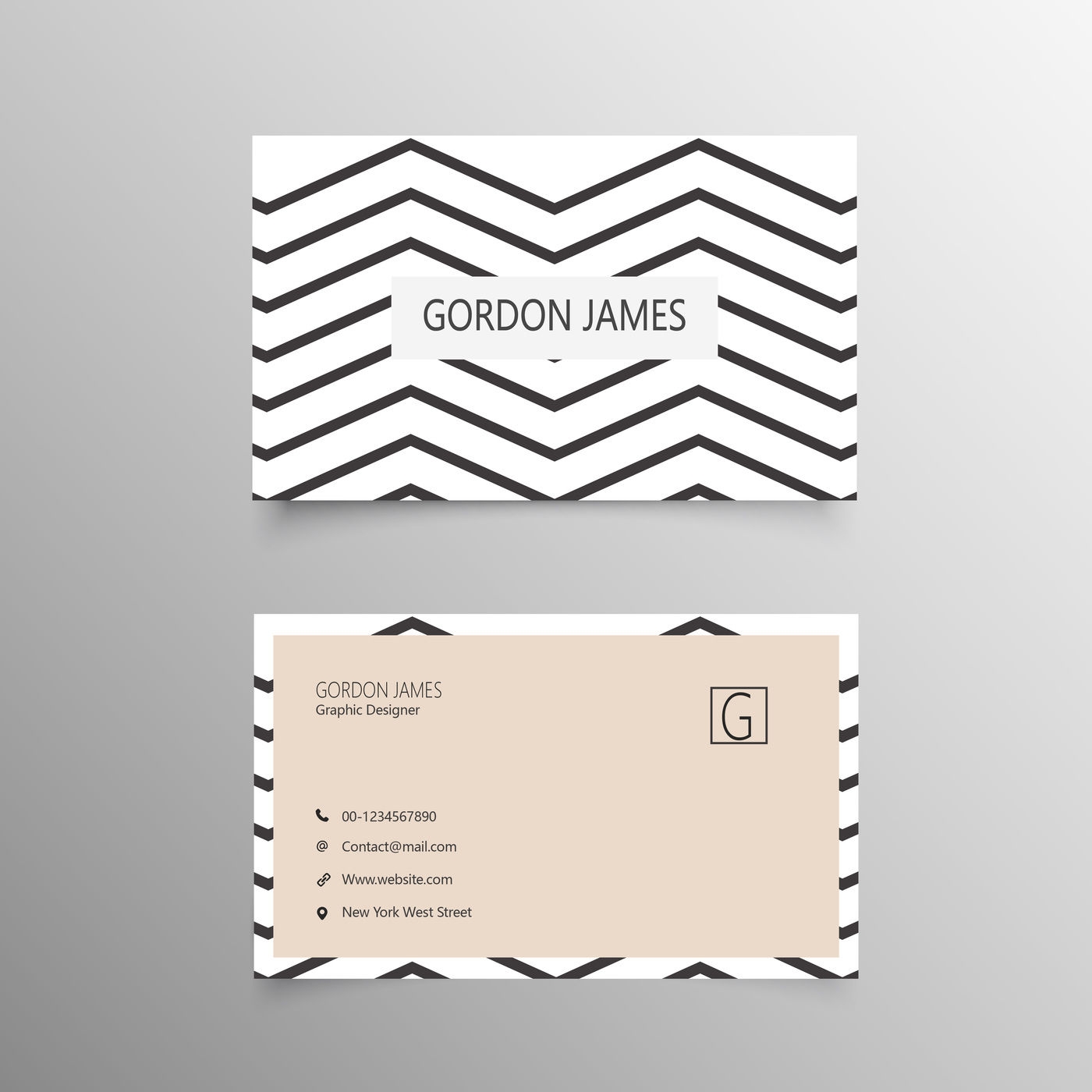 18 Professional Personal Business Cards Template By CreativeDesign 