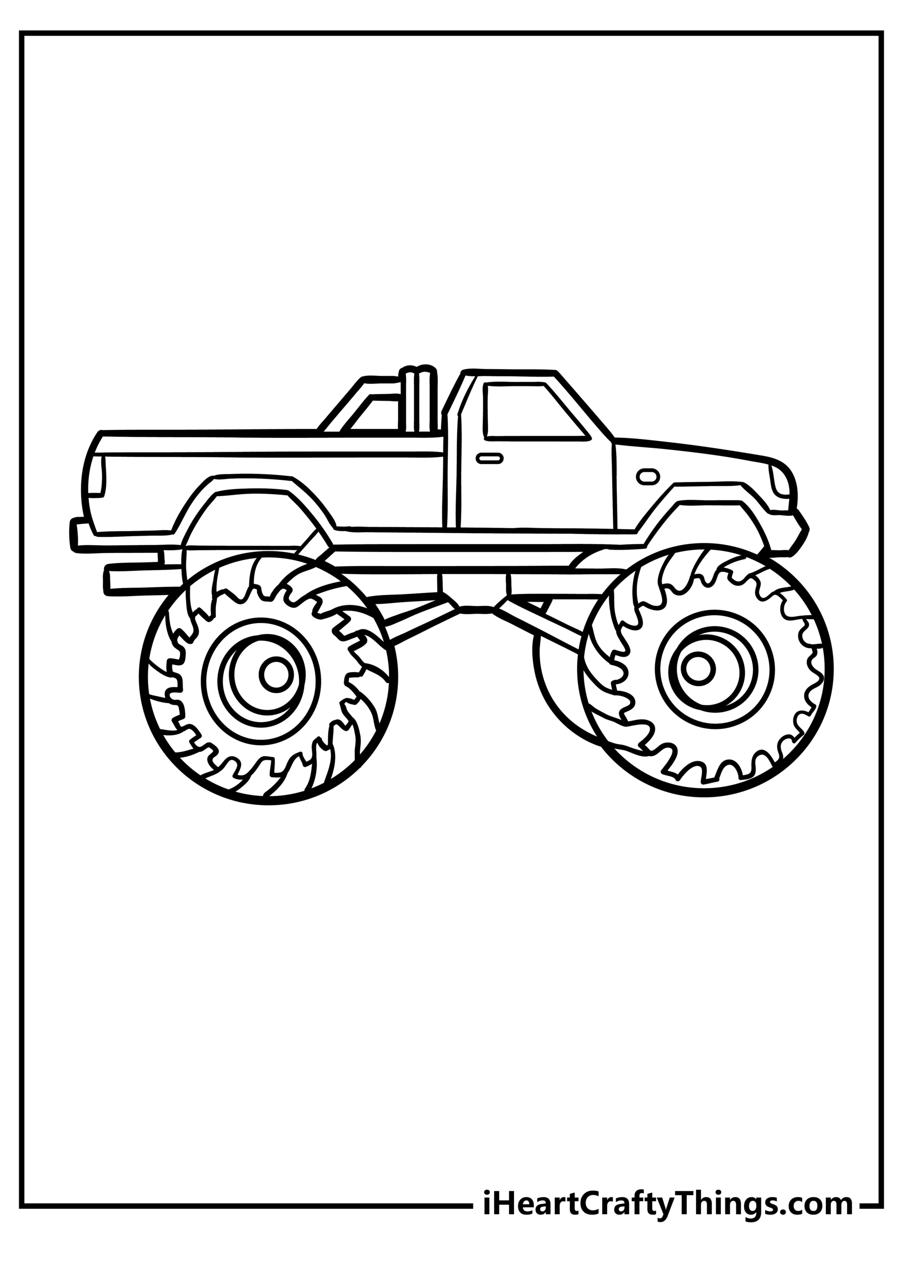 Free Monster Truck Printables