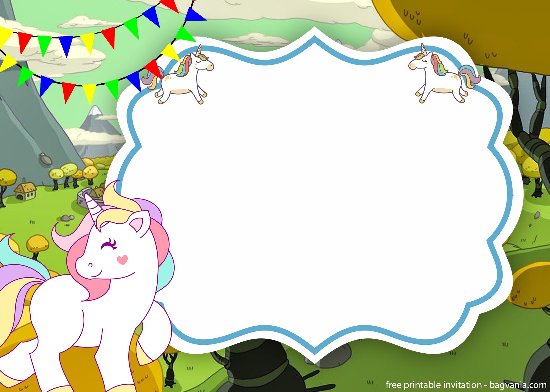 33 FREE Printable Unicorn Baby Shower Invitation Templates 2019 Worksheets Library