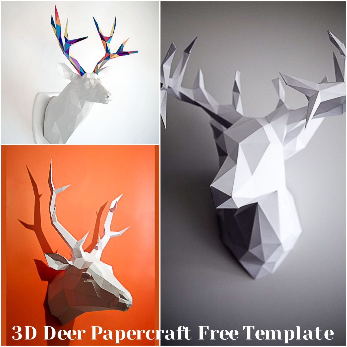 Printable Free 3d Paper Sculpture Templates