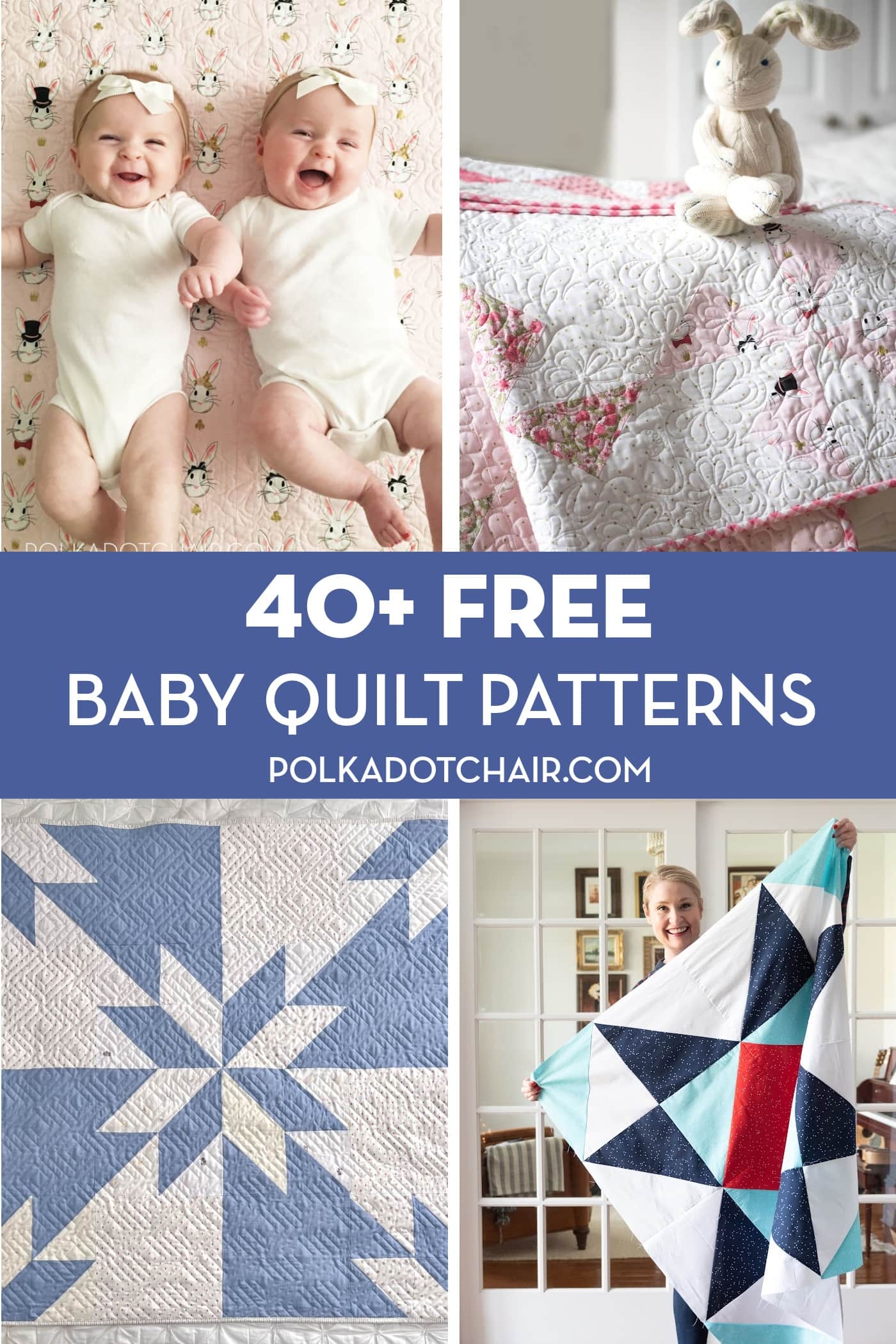 40 Free Baby Quilt Patterns U0026 Tutorials Polka Dot Chair