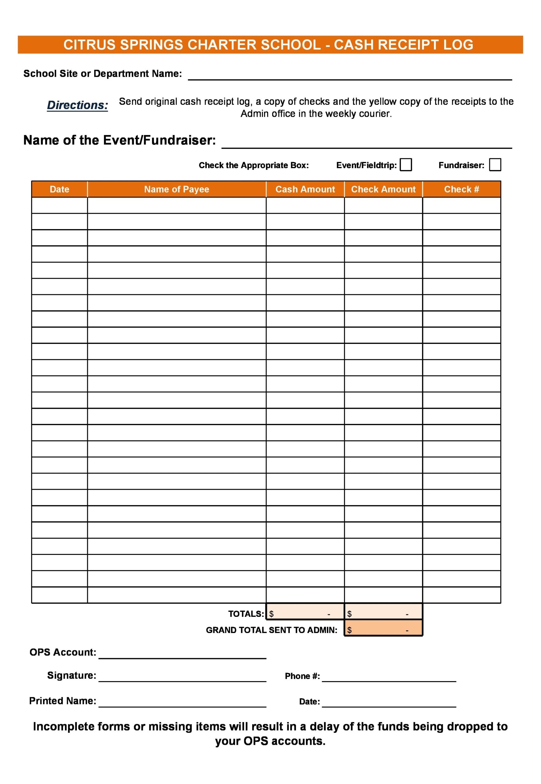 40 Free Receipt Book Templates Word Excel PDF 