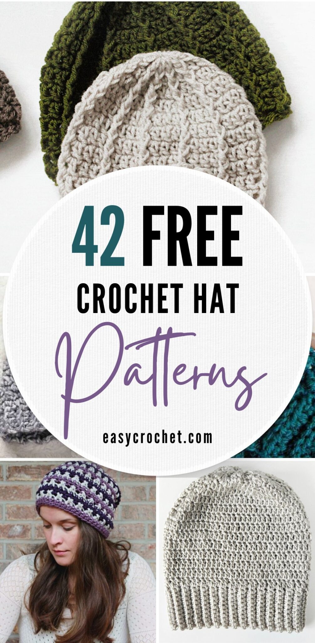 Crochet Hat Patterns Free Printable Printable Template Hub