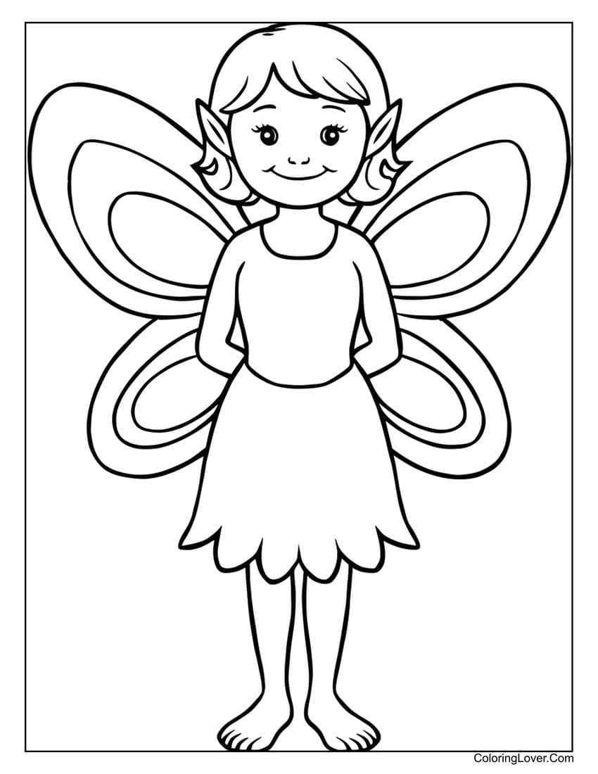 55 Fairy Coloring Pages Free Printables For All Ages 