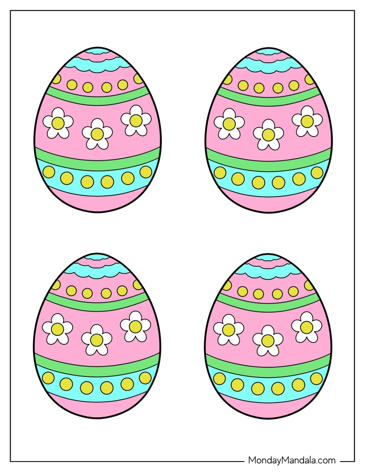 Free Printable Egg Template