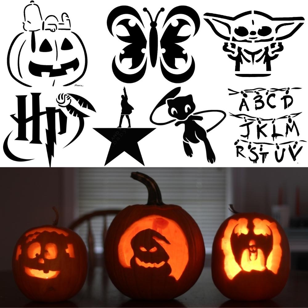 Pumpkin Carving Templates Free Printable