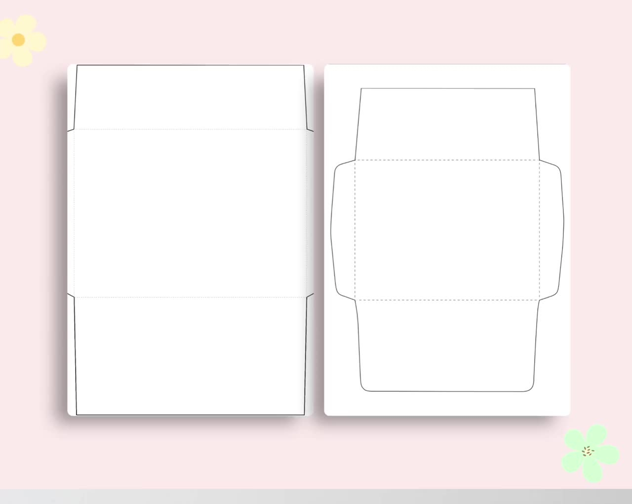 Free Printable A7 Envelope Template
