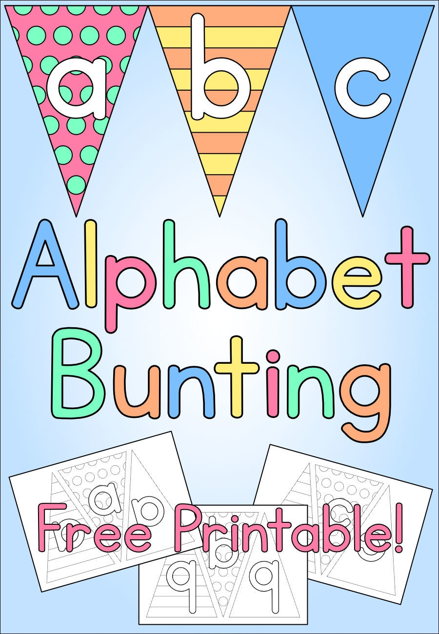 Free Printable Baby Bunting Template