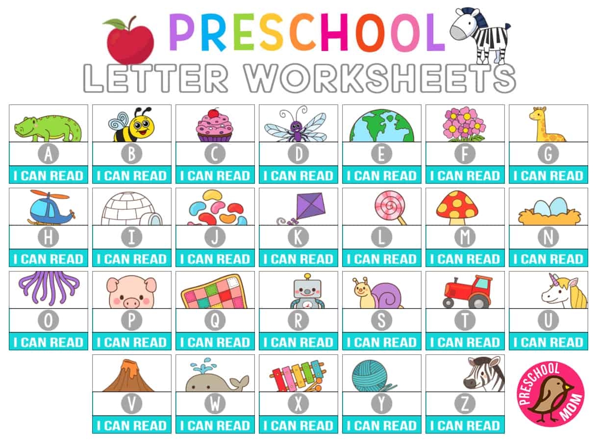 Free Printable Alphabet Template For Kindergarten