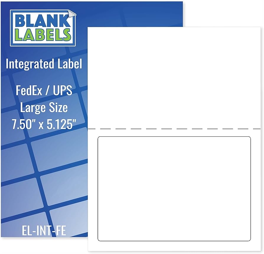 Fake Fedex Label Template Free Printable