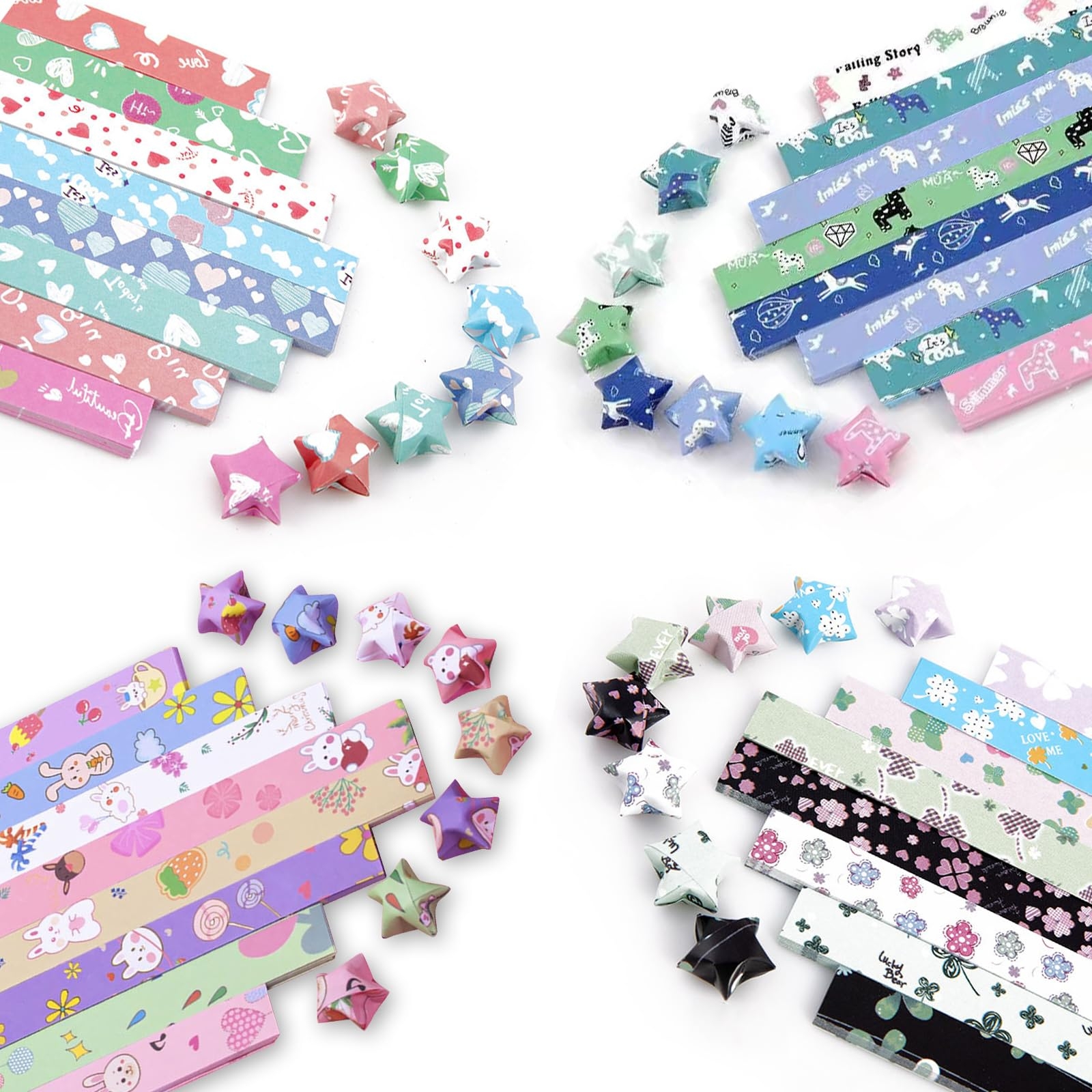 Blank Lucky Star Template Printable