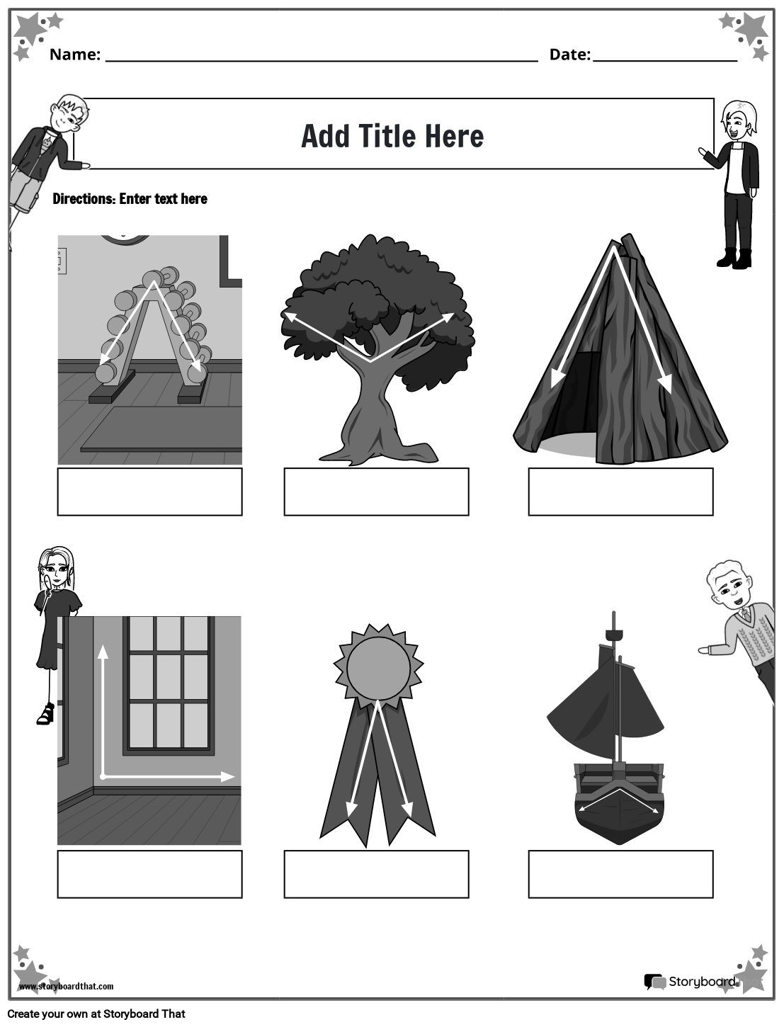 Angles Worksheets Classify Measure With Storyboard That
