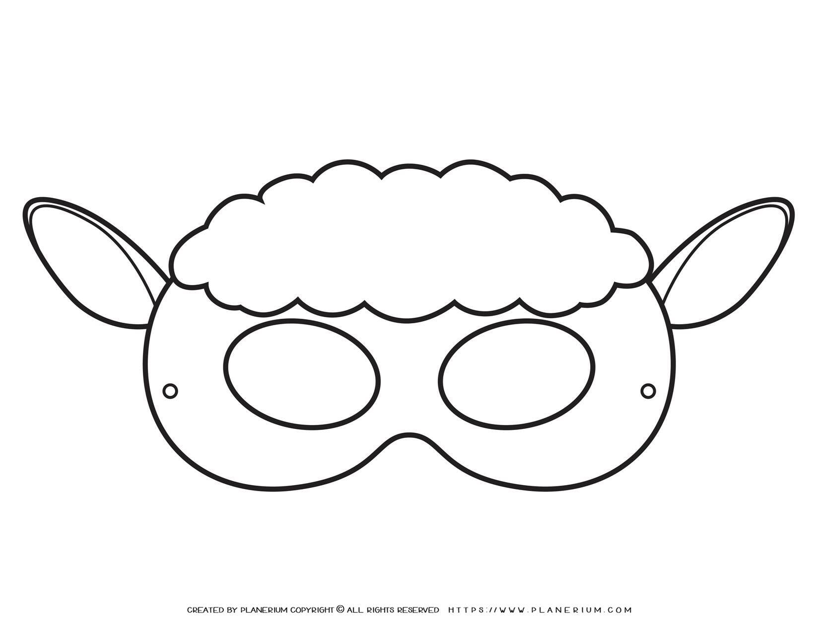 Free Printable Sleep Mask Template