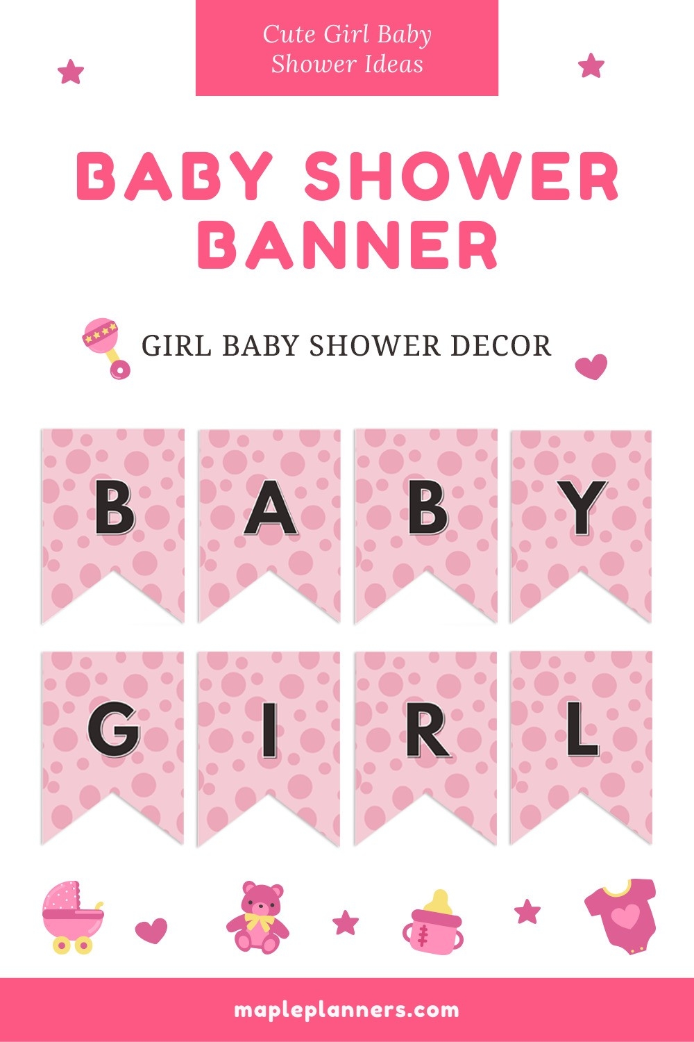 Baby Shower Bunting Printable