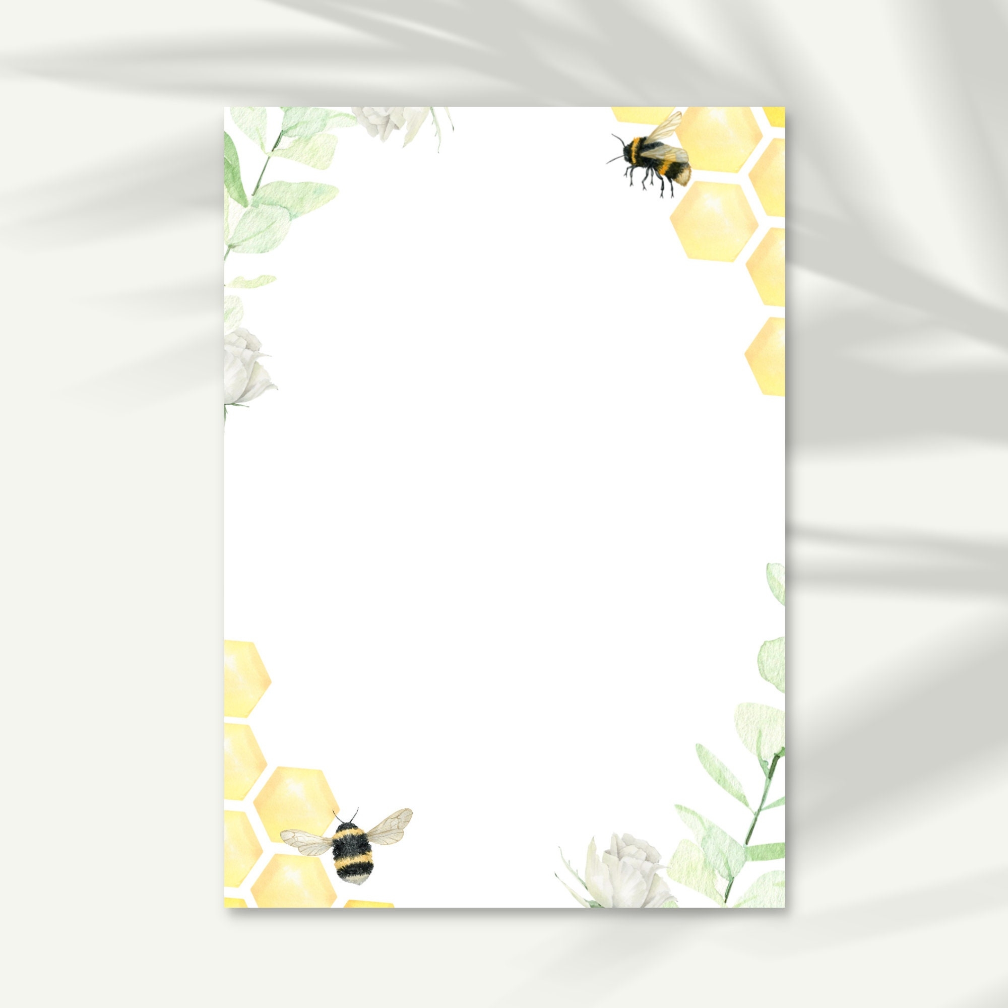 Free Bee Invitation Template Printable Birthday