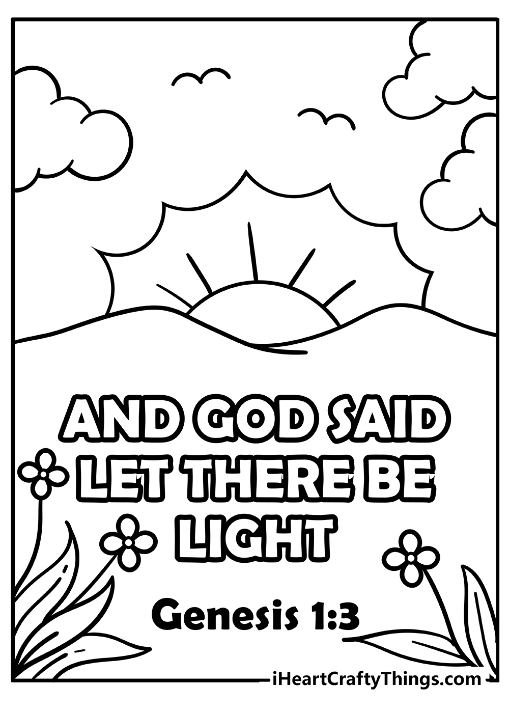 Free Bible Coloring Printables